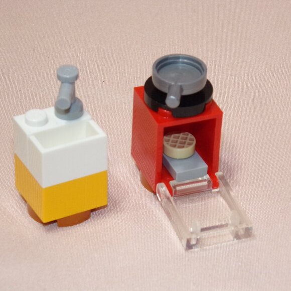 LEGO Animal Crossing Furniture Set -Bed Clock Table Chairs Sink Oven Stove 77049 - Picture 4 of 8